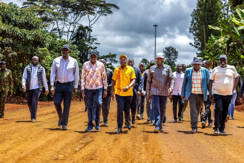 Kindiki takes development projects to Gachagua's doorstep
