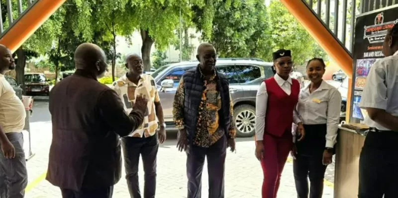Orange Democratic Movement (ODM) party leader Oburu Oginga