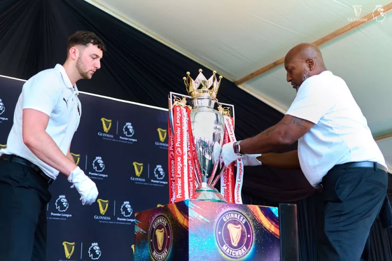 Khaligraph Jones, Wyre Light Up Guinness Premier League Trophy Weekend