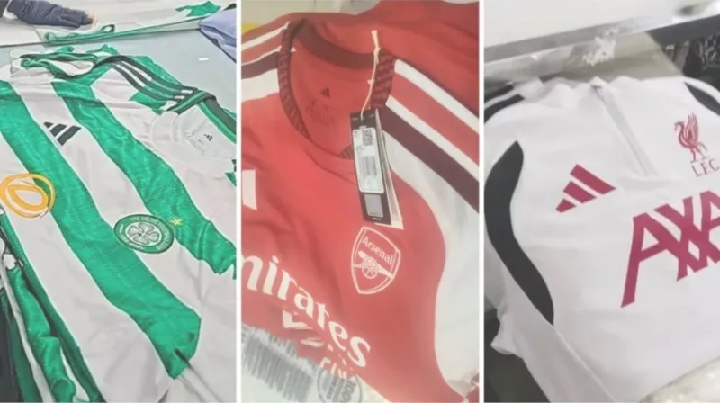 Inside the £1-an-hour official football shirt factories