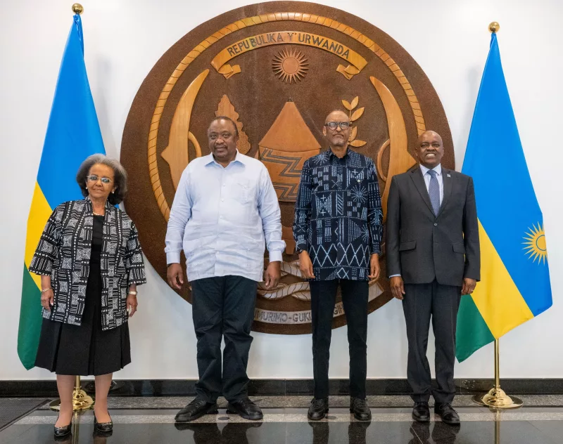 Uhuru in Rwanda for DRC peace talks