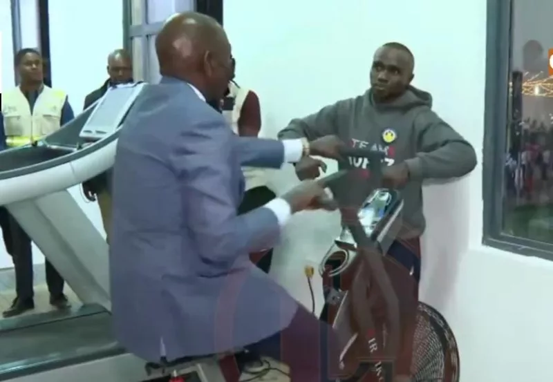 ‘Five-star hotel?’ Ruto marvels at Pioneer housing gym