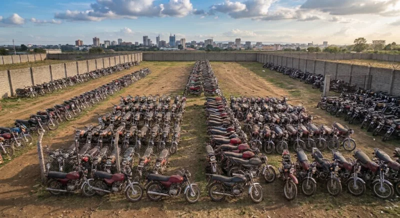 IMPOUNDED MOTORCYCLES/AI