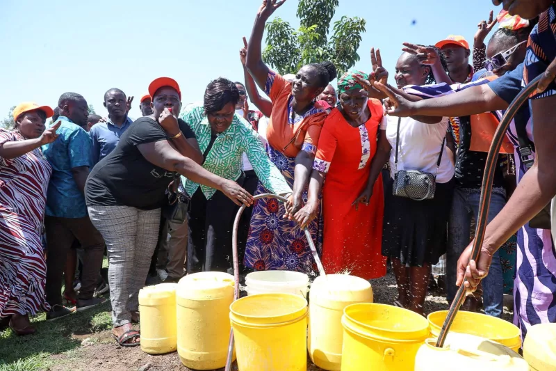 The Kanyaluo Water Project, which will operate under the Awach-Tende Rural Water Intake Scheme, has brought a sigh of relief to many people