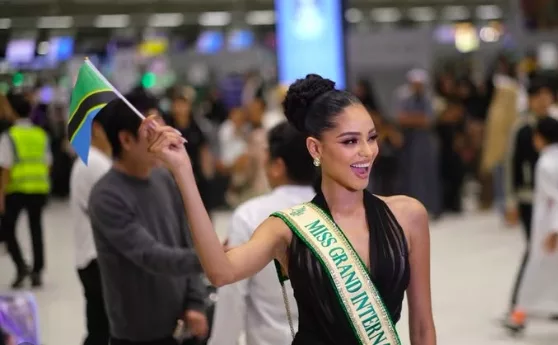 Jihan Dimack Lands in Dar es Salaam After Historic Pageant Victory