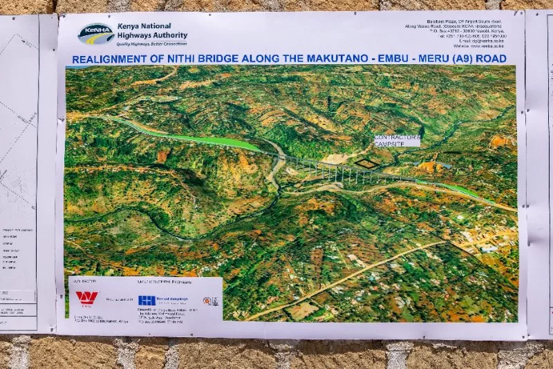 Construction of Sh7.5bn Nithi Bridge begins