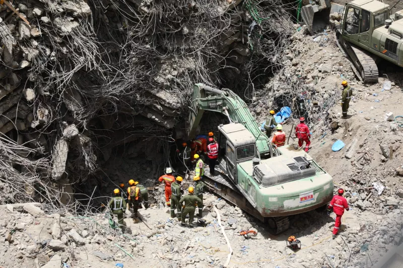 Woman’s body recovered in Eastleigh building collapse