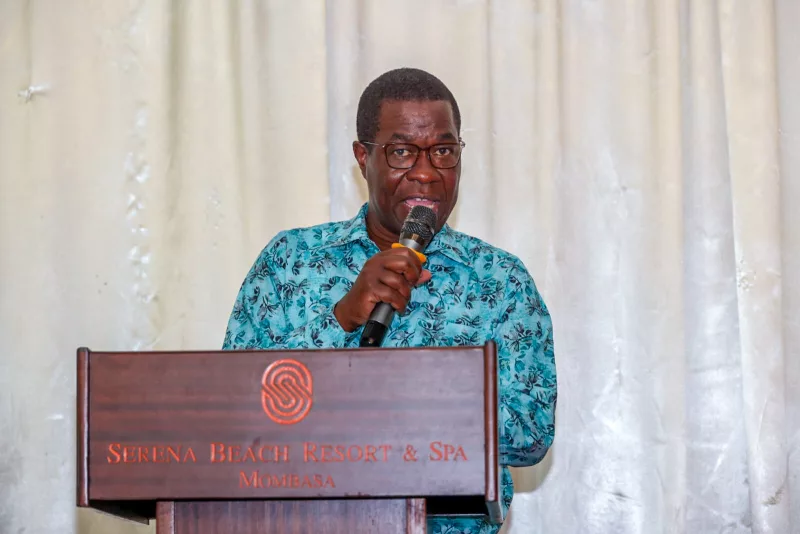 Energy and Petroleum CS Opiyo Wandayi in Mombasa on Friday / BRIAN OTIENO