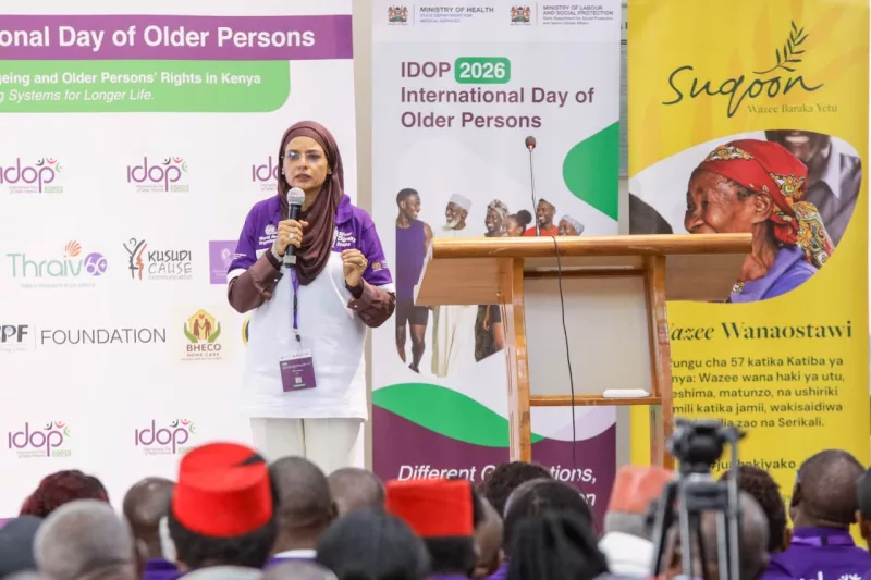 Kenya must prepare for longer lives, Suqoon founder tells social protection conference