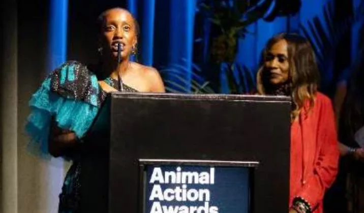 Pioneering Kenyan wildlife vet honoured at London ceremony