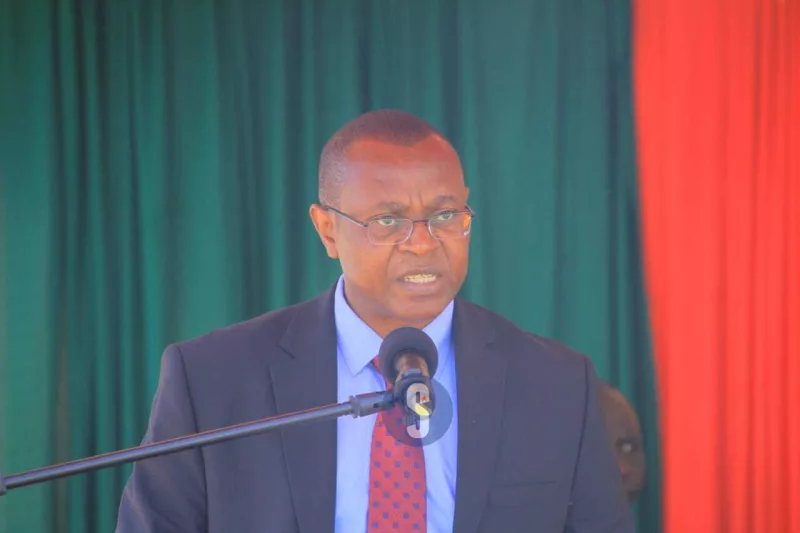 KNEC CEO David Njegere during the release of the 2024 KCSE exams at the new Mitihani House on January 9, 2025/ EZEKIEL AMING'A