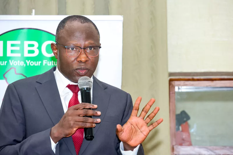 Iebc chair Ethekon Edung