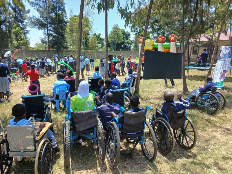 celebrations to mark World Cerebral Palsy Day at Joyland Special Junior School in Kisumu