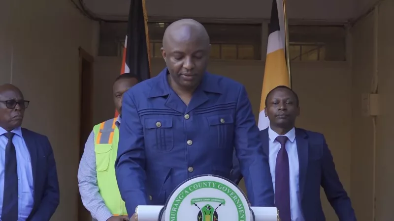Kang’ata protests shutdown of Murang’a's health system