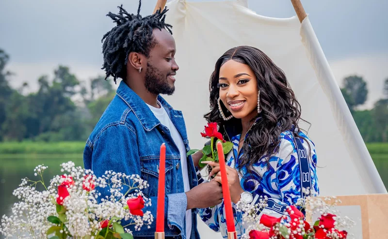 Diana Gifts Bahati Ksh 65K Perfume // Instagram
