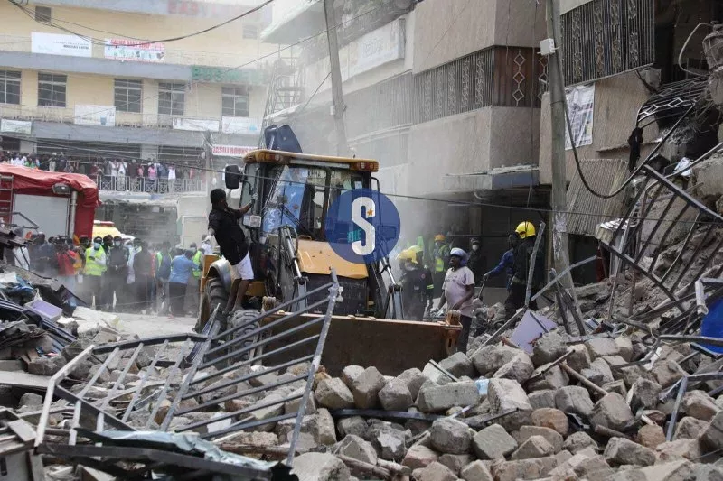 Kanja: One rescued from Eastleigh building rubble