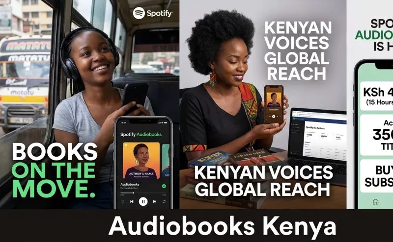 Spotify Launches Audiobooks in Kenya: Here’s How Much It Will Cost You