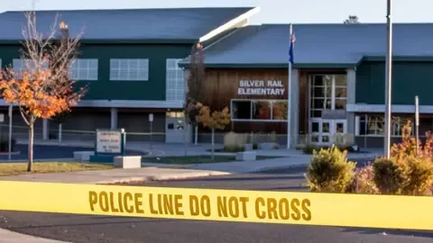 The teacher said she could not help children because she was badly injured by the attacker.