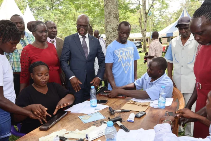 PS Makokha launches Busia mass ID registration drive