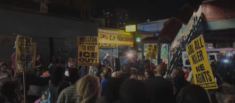 ICE agent shoots man in New York City