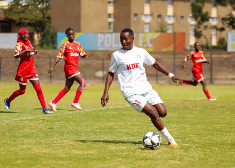 Ulinzi Starlets Forward Siliya Rasoha