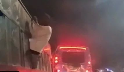 Man exits moving matatu through window to chase phone snatcher