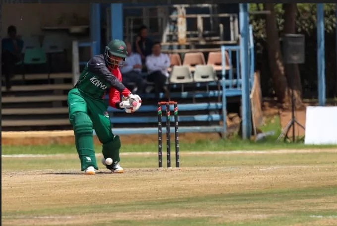 Kenyan cricketer Irfan Karim