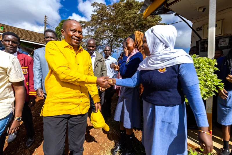 Kindiki inspects KMTC Kiambaa campus construction