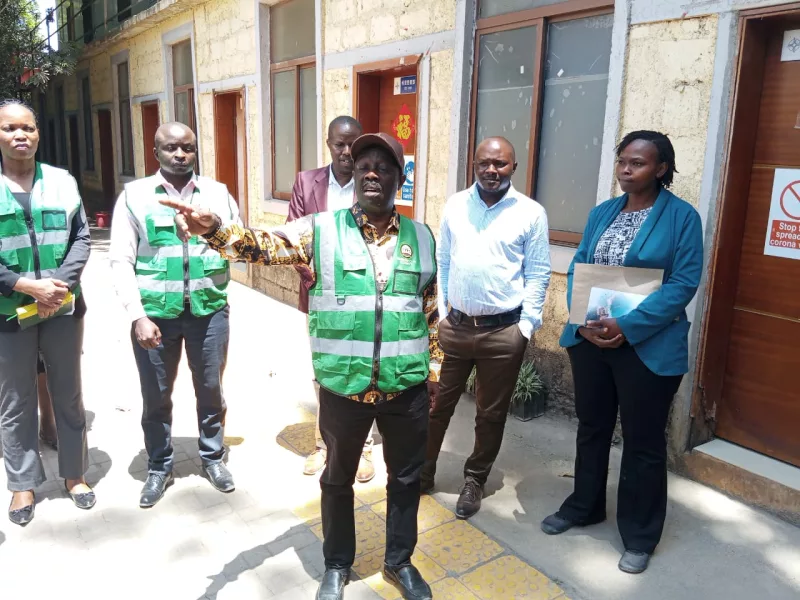 Nairobi planning committee inspects stalled Jevanjee housing project