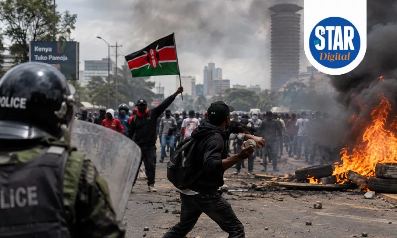 Political violence and demonstrations in Kenya
