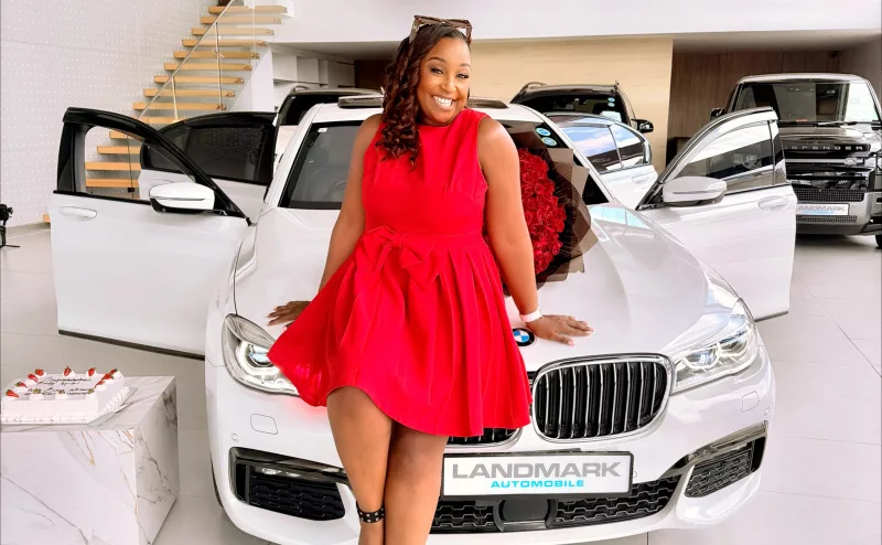 Betty Kyallo Unveils Luxury BMW 740i