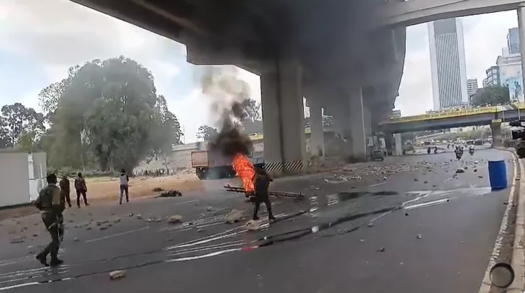 University of Nairobi students have staged two protests this month demanding an immediate resolution of the dispute and the resumption of lectures.