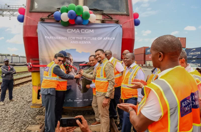 French shipping giant takes cargo battle inland in SGR deal