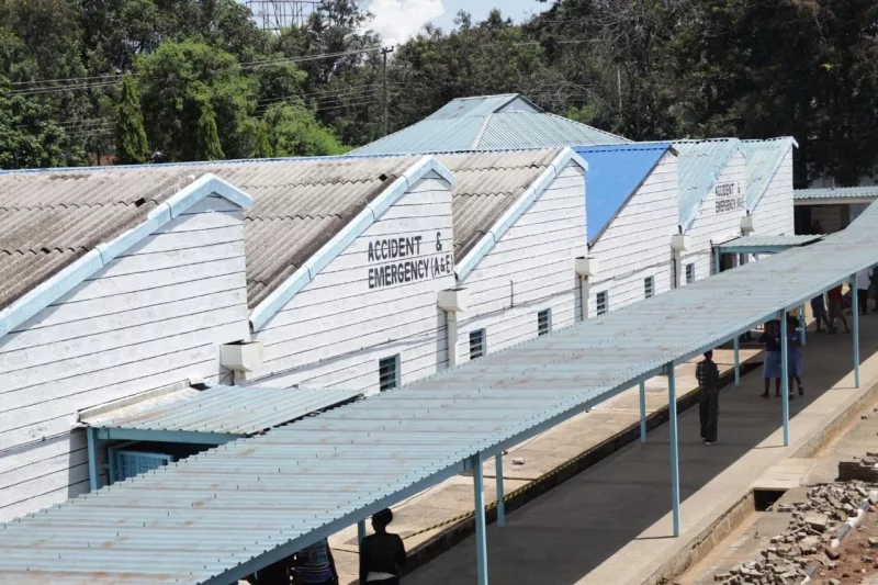 Asbestos roofs at Jaramogi Oginga Odinga Teaching and Referral Hospital (JOOTRH)/HANDOUT