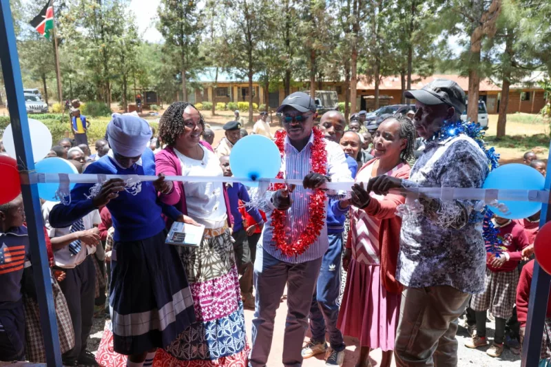KDF gives Laikipia schools a classroom makeover