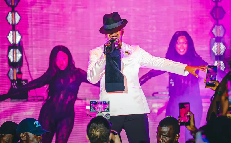 Ne-Yo Electric performance in Nairobi // Brian Simiyu