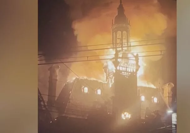 Violent clashes, looting and buildings ablaze in France protests