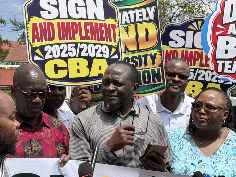 Moi University lecturers join nationwide strike