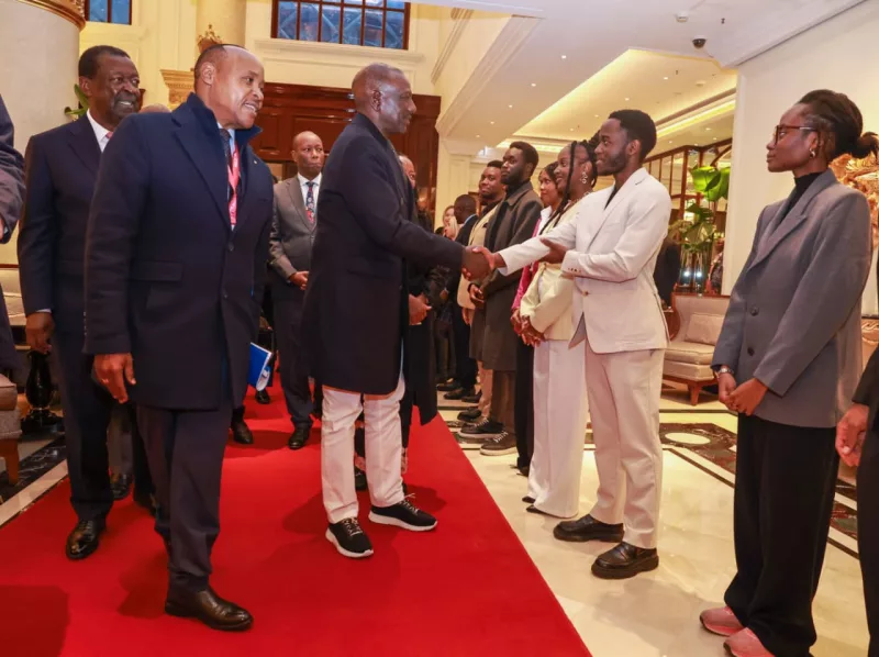 Russia Defector Ruto arrives in Moscow for Russia-Africa economic forum