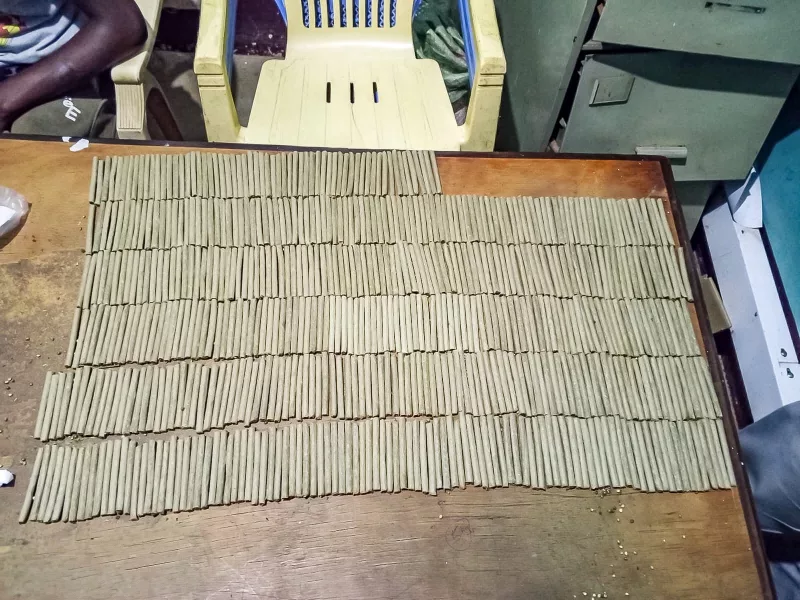 Recovered narcotics/HANDOUT