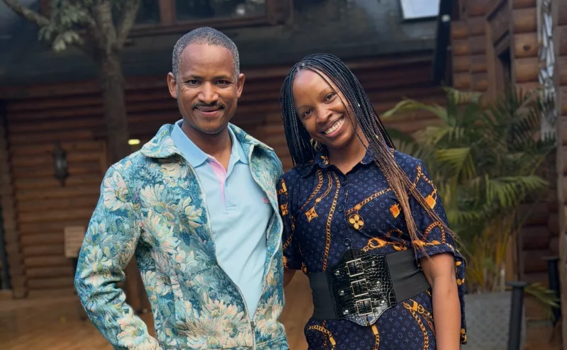 MP Babu Owino and wife // File