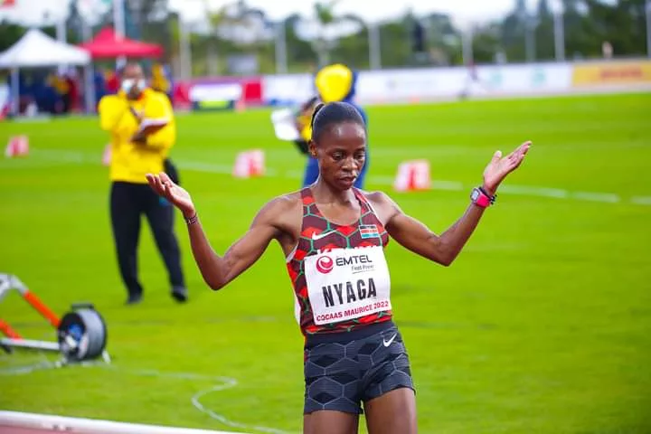 Caroline Nyaga at a previous event/ HANDOUT