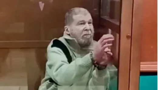 Stephen Hubbard pictured in a Moscow courtroom as he was sentenced in 2024 President Vladimir Putin says Russia has agreed to release /Screengrab