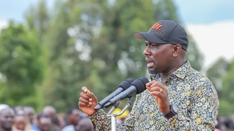 Interior Cabinet Secretary Kipchumba Murkomen during an event on October 30,2026/MINA