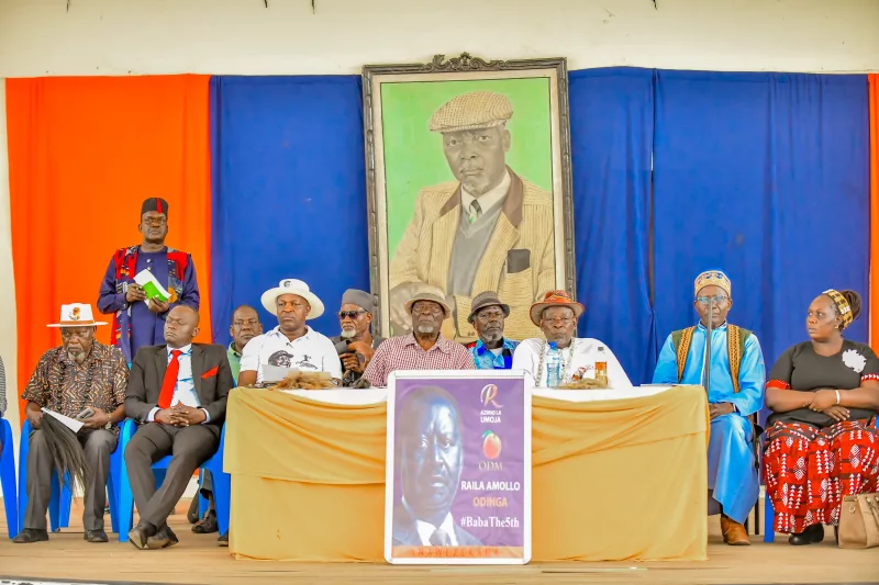 The intergenerational conclave, convened by at Ofafa Memorial Hall to remember former Prime Minister Raila Odinga ahead of his Thursday’s anniversary