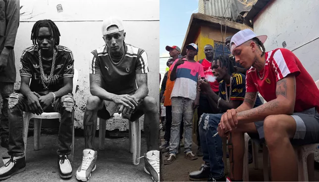 Italian Star Nabi Kichta Links Up With Toxic Lyrikali as He Shoots New Video in Nairobi