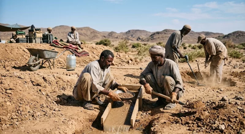 Dozens of gold prospectors killed in strikes on Egypt-Sudan border, rights group says
