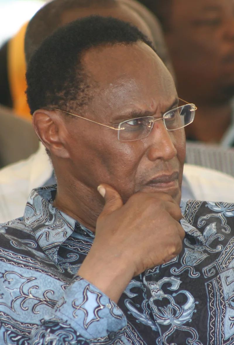 Former Vice President George Saitoti