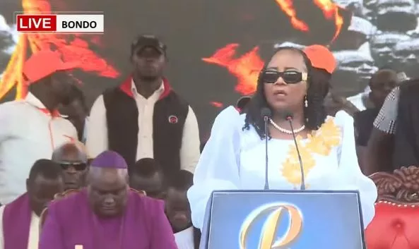 Ida Odinga: Oburu is fine, doctors adviced him to rest