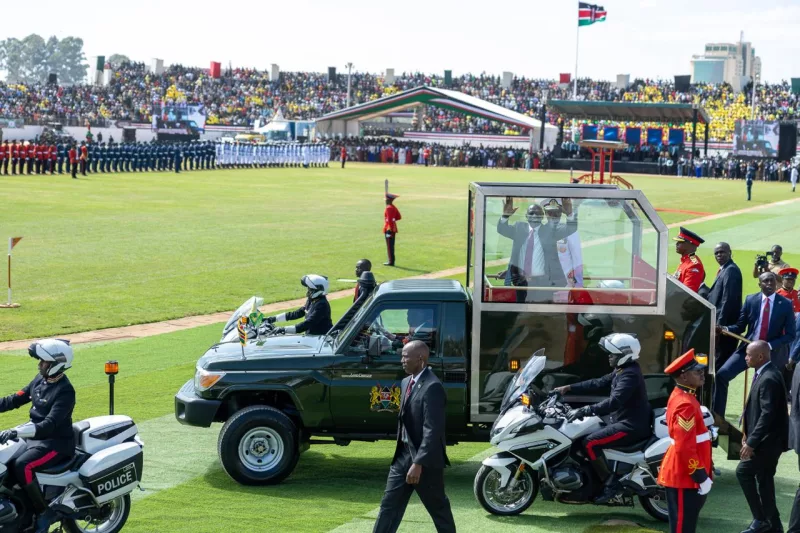 Ruto, Mama Rachel lead Mashujaa Day celebrations in Eldoret